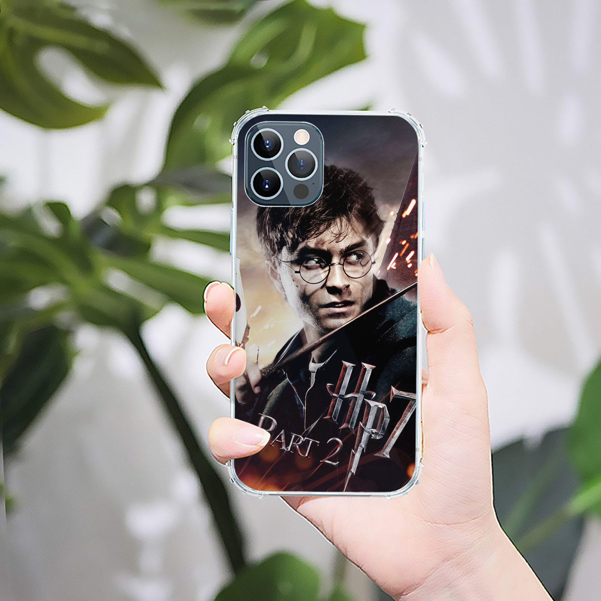 （画像用） Harry Potter ハリー・ポッターシリーズ 【iPhone 12シリーズ対応】透明スマホケース（クリアソフトケース）